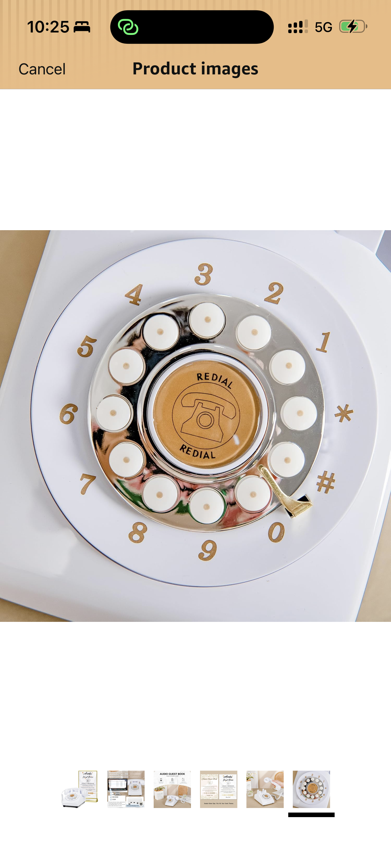Audio Guest Book vintage rotary phone
