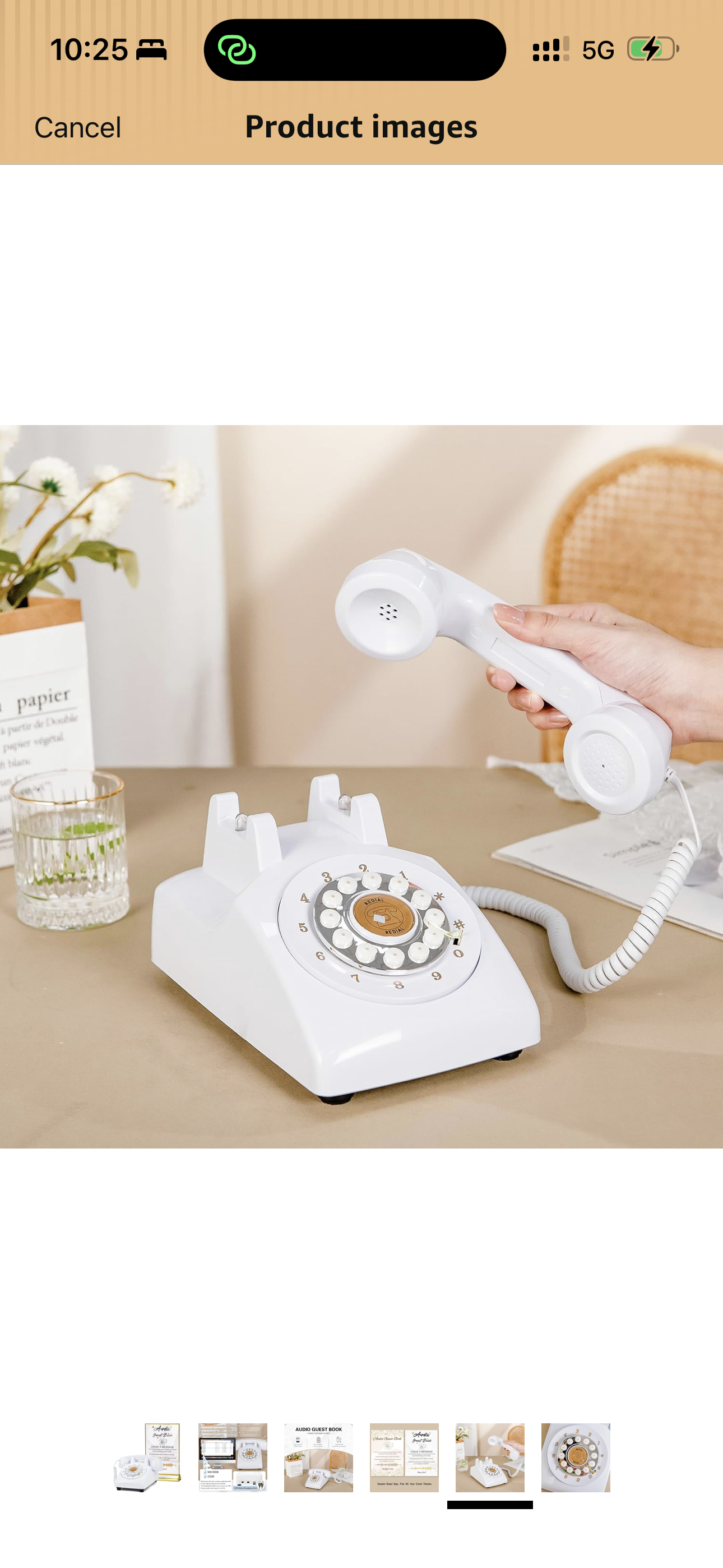 Audio Guest Book — Vintage Rotary Phone